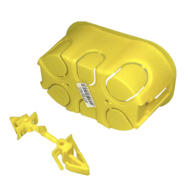 Caixa De Embutir 4 X 2 Drywall Amarela Tramontina