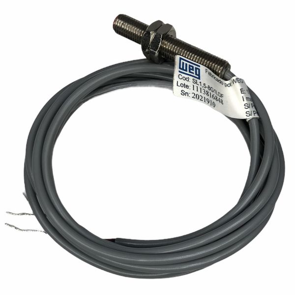 Sensor Indutivo Saliete 8mm Npn Nf 10-30vcc Weg Sl1,5-8g1ldf