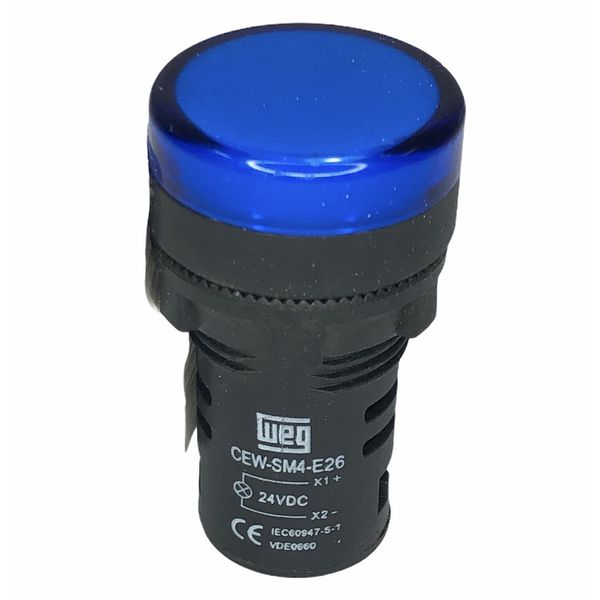 Sinaleiro Weg 22mm 24vcc/vca Azul 10046543