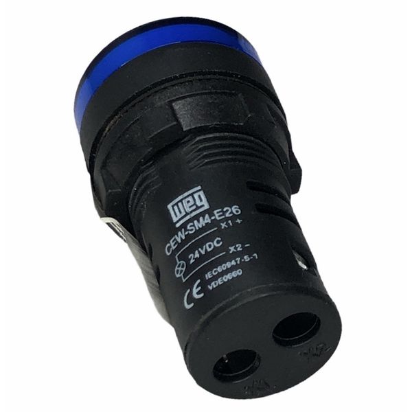 Sinaleiro Weg 22mm 24vcc/vca Azul 10046543