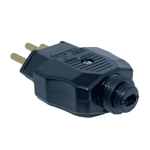 Plugue Macho 2p+t 10a 250v 180° Branco Weg 13301715