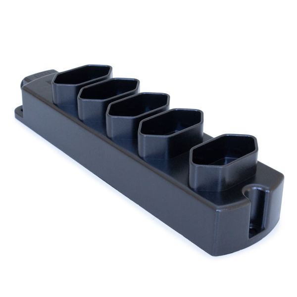 Tomada Múltipla 5 Tomadas 2P+T 10A Preto- Margirius