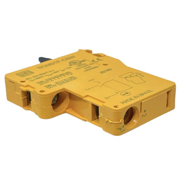 Bloco Monitorado P/ Botão De Emergência Weg 1nf Bcm01f-csw