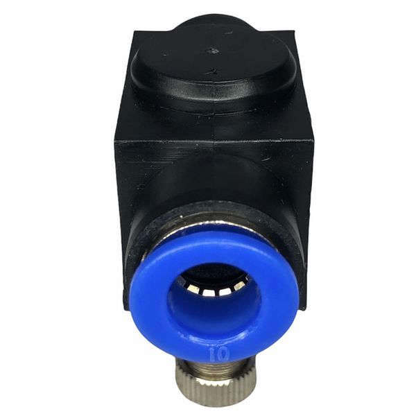 Conexão Pneumatica Controlador Fluxo Linear Fluir Tubo 10mm