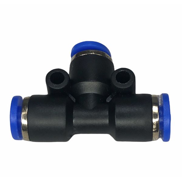 Conexão Pneumatica União Tee Fluir 04mm Plástica Engate Rapido