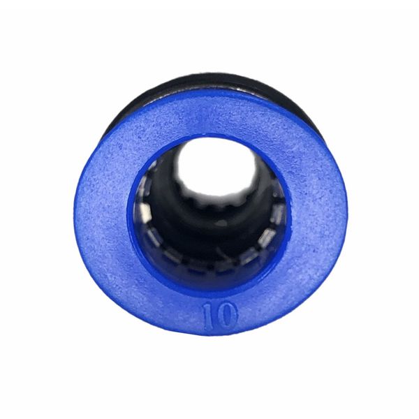 Conexão Pneumatica União Emenda Redutora Fluir Tubo 10x08mm