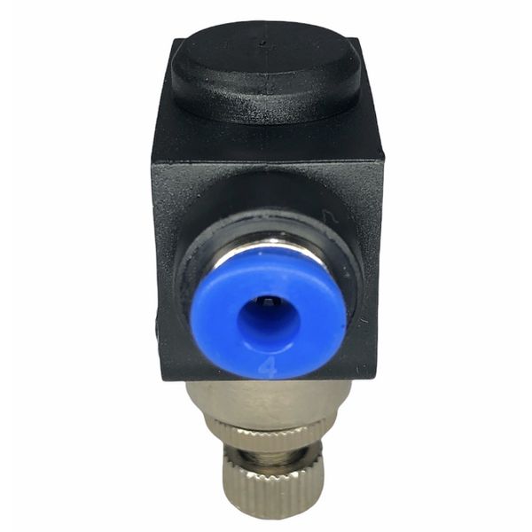 Conexão Pneumatica Controlador Fluxo Linear Fluir Tubo 04mm