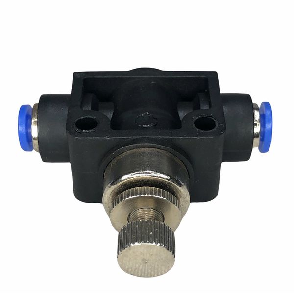 Conexão Pneumatica Controlador Fluxo Linear Fluir Tubo 04mm