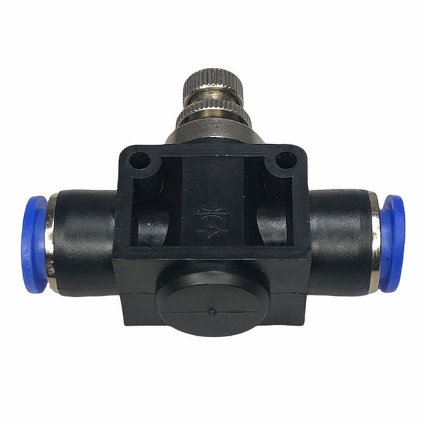 Conexão Pneumatica Controlador De Fluxo Linear Fluir Tubo 12mm