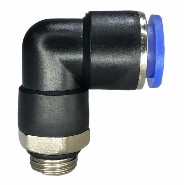 Conexão Pneumatica Cotovelo Fluir Tubo 12mm x Rosca 1/4 BSP 