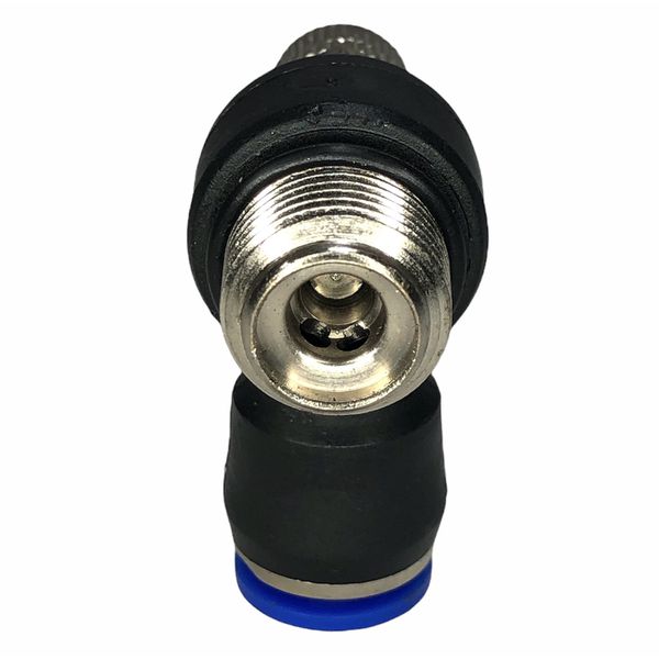 Conexão Pneumatica Cotovelo C/ Controle De Fluxo Fluir 10mm