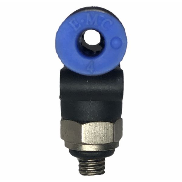 Conexão Pneumatica Tee Central Fluir Tubo 04mm x Rosca M5 BSP