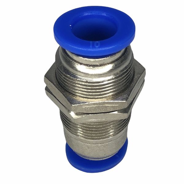 Conexão União Plastica Pneumatica P/ Painel Fluir Tubo 10mm 