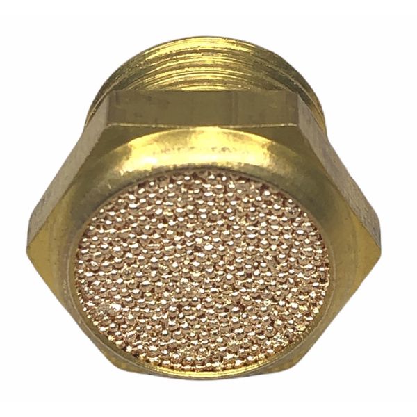 Silenciador Pneumatico Tipo Pastilha ou Plano 1/4