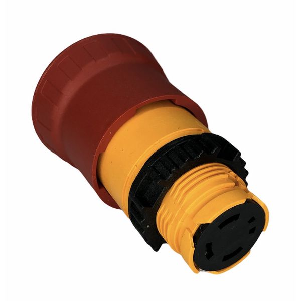 Frontal Botão Emergência Gira/solta Weg 22mm S/flange Vm/am