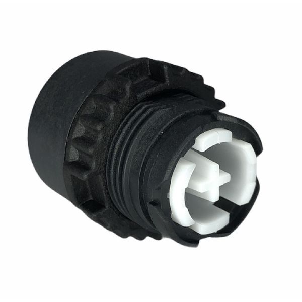 Frontal Botão Faceado Weg 22mm Preto S/ Flange Csw-bf5