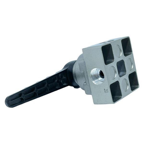 Válvula Pneumática Rotativa Saída Lateral 1/2 Bsp 4v 3p Werk