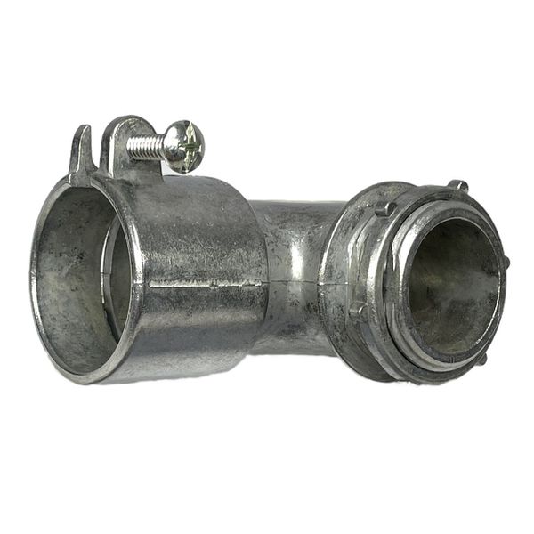 Conector Curvo Flexor Com Rosca 1