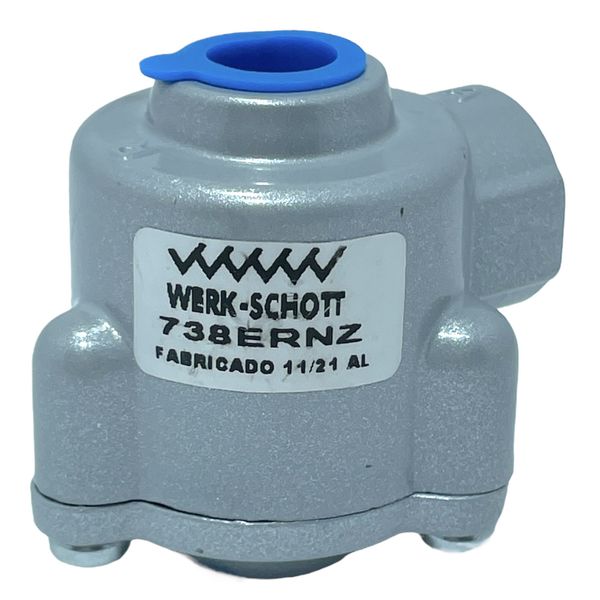 Valvula Pneumatica De Escape Rapido 3/8 Werk Schott 738er
