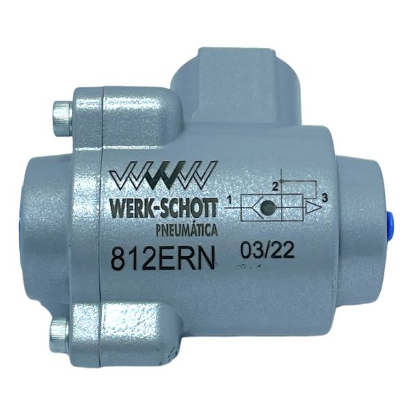 Valvula Pneumatica De Escape Rapido 1/2 Werk Schott 812ern