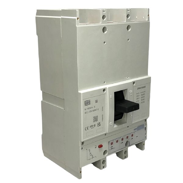 Disjuntor Caixa Moldada 1600A Weg DWA1600S-E1600-3 Faixa Ajustavel 640-1600A (80KA 220V)
