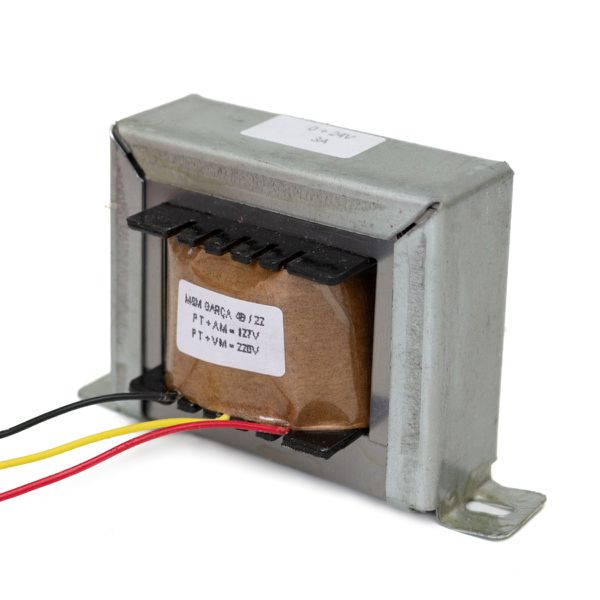 Transformador 0+24V 3A 127/220V TR-03-005 MM Eletrônica