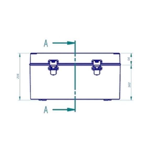 Quadro Multplast 400x300x200 mm Cinza/Tr DF- Schuhmacher