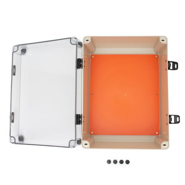 Quadro Multplast 400x300x200 mm Cinza/Tr DF- Schuhmacher