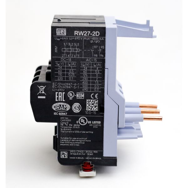 Rele De Sobrecarga 15-23a Weg Rw27-2d3-u023 (cwb)