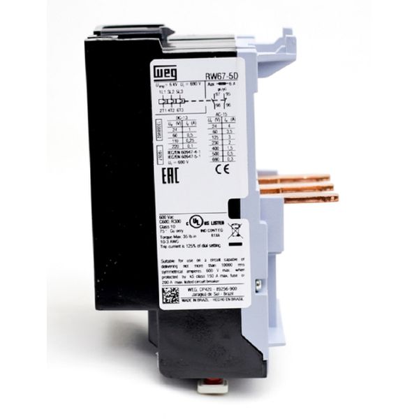 Rele De Sobrecarga 63-80a Weg Rw67-5d3-u080 (cwb)