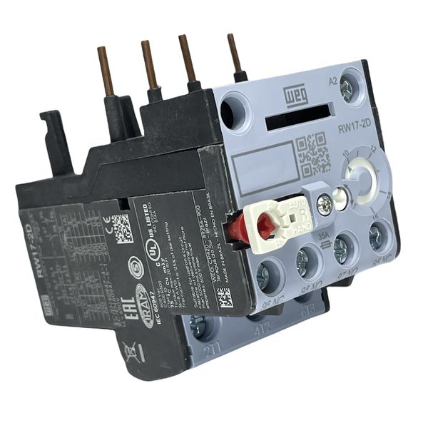 Rele De Sobrecarga Mini Weg 10-15A RW17-2D3-U015 12450911