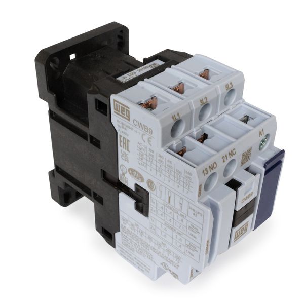 Contator Tripolar Weg 9a 220vca 1na+1nf Cwb9-11-30d23