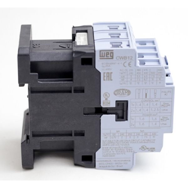 Contator Tripolar 12a Weg Cwb12-11-30d23 220vca 1na + 1nf