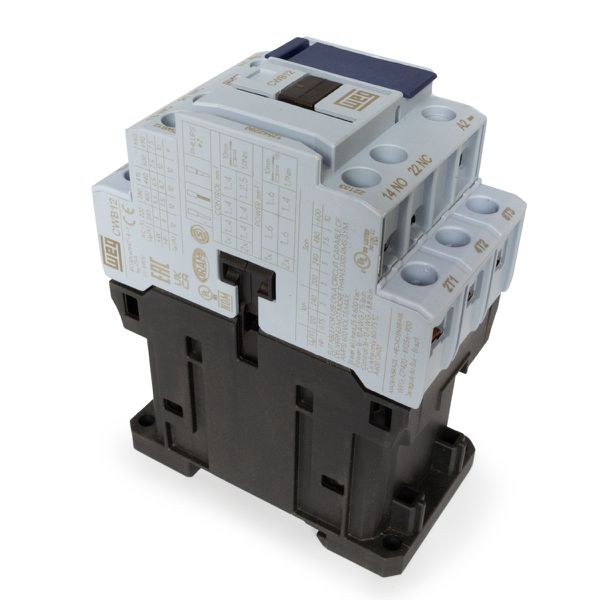 Contator Tripolar 12a 24vcc 1na + 1nf Weg Cwb12-11-3c03