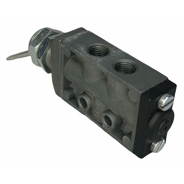 Valvula Pneumatica Alavanca Mola 1/8BSP 3V 2pos Werk Schott