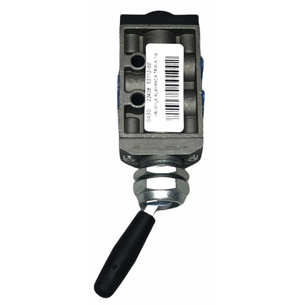 Valvula Pneumatica Alavanca Trava 1/8BSP 3V 2Pos Werk Schott