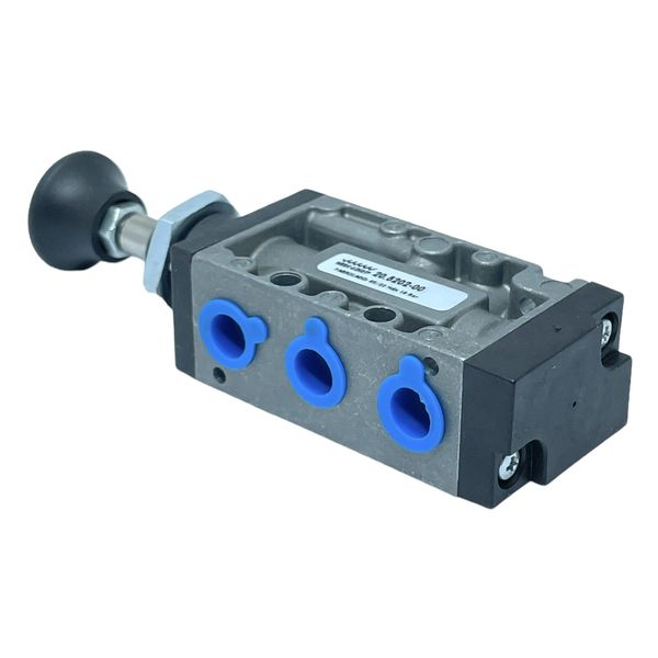 Valvula Pneumatica Botão Mola 1/4BSP 5Vias 2Pos Werk Schott