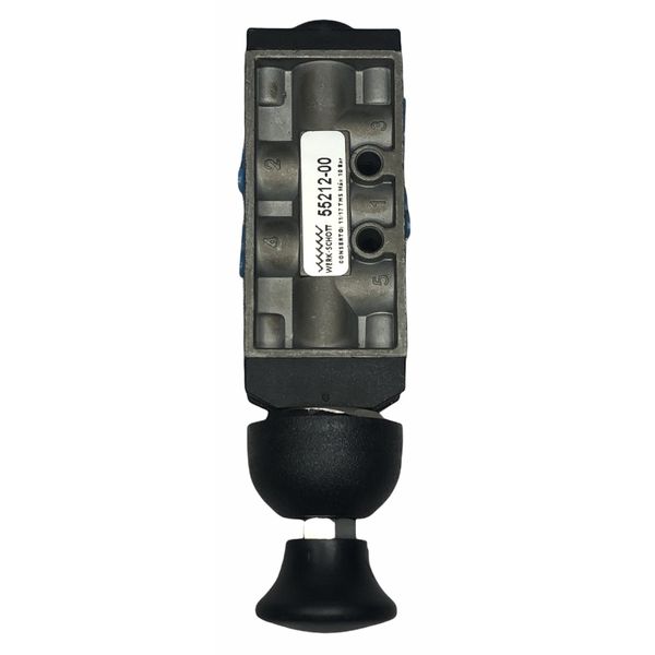 Valvula Pneumatica Botão Trava 1/8BSP 5V 2Pos CP Werk Schott