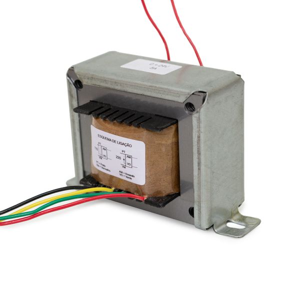 Transformador 0+24V 5A 127/220V TR-05-004 MM Eletrônica