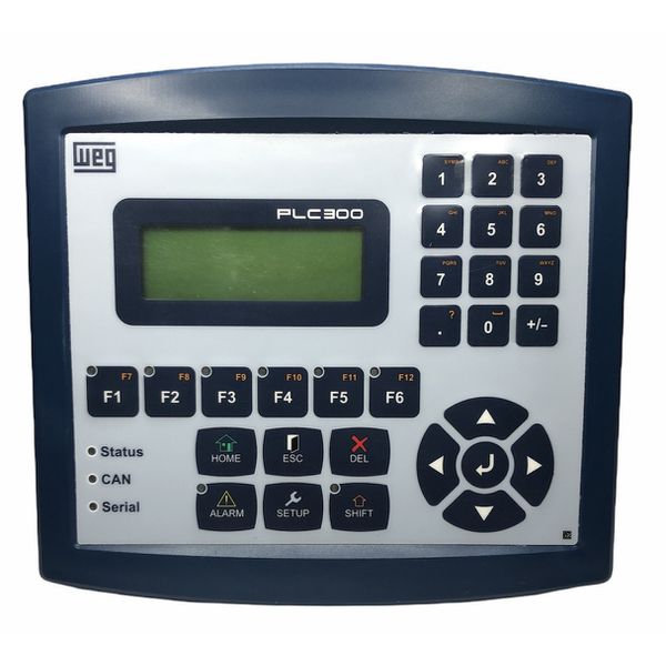 Controlador Lógico Programável Clp Weg 24vcc Plc300hp-h3