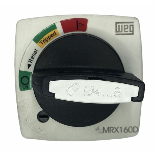 Manopla Disjuntor Caixa Moldada Weg Dwb 160a haste Com 130mm