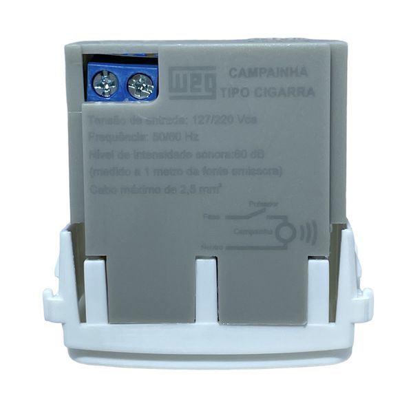 Módulo Campainha Cigarra Composé Weg Branco Bivolt 13206806