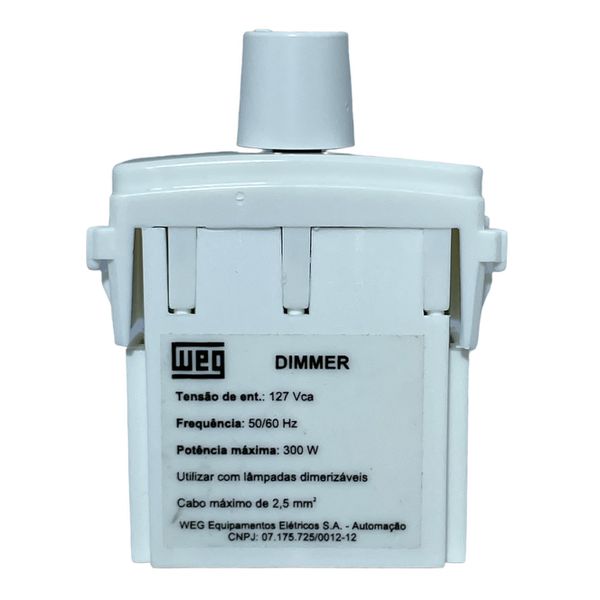 Modulo Variador De Velocidade (DIMMER) Composé Branco 127V 13206848