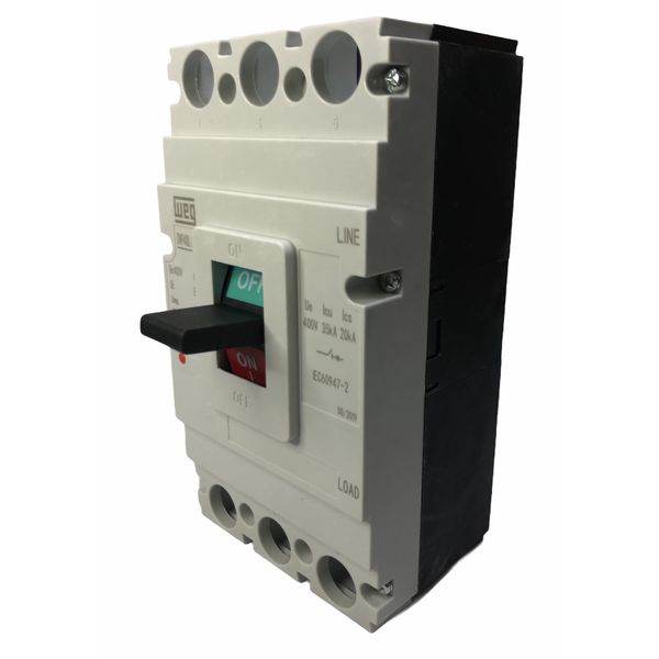 Disjuntor Caixa Moldada 350A Weg DWP400L-350-3 (35KA 38/4150V)