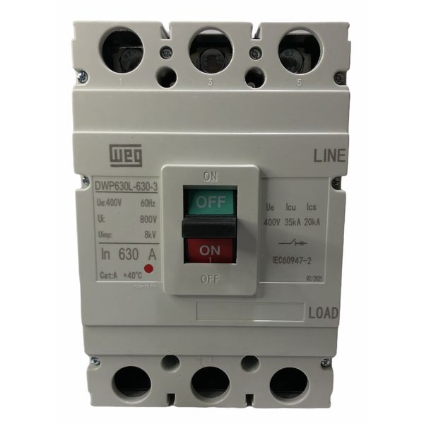 Disjuntor Caixa Moldada 630a (35ka 38/4150v) 14256846