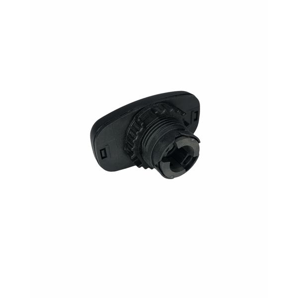 Frontal Botão Duplo Preto Weg 22mm I E O Ip66 (vd/vm)
