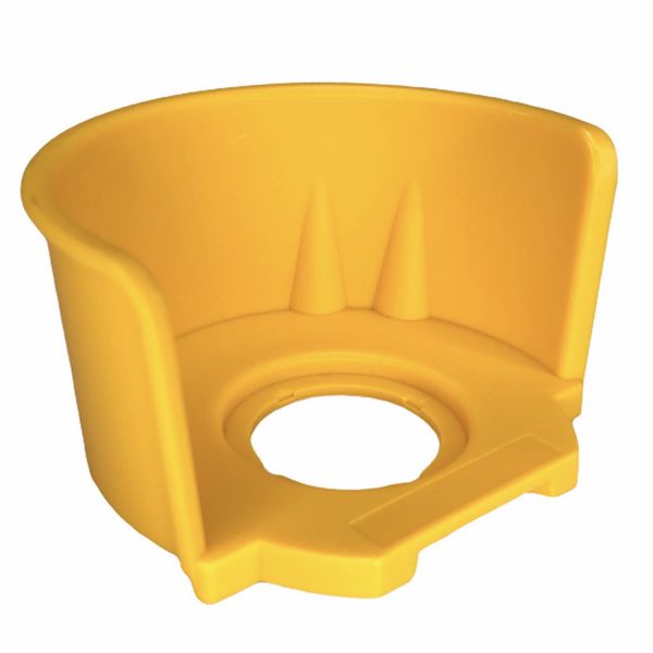 Guarda Alta P/ Botão De Emergência Weg Gbes 27mm Amarelo