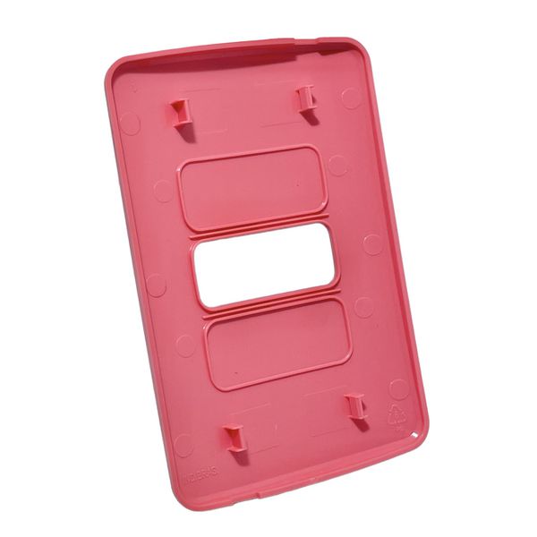 Placa 4X2 de 1 Posição Horizontal Compose Rosa S/ Suporte