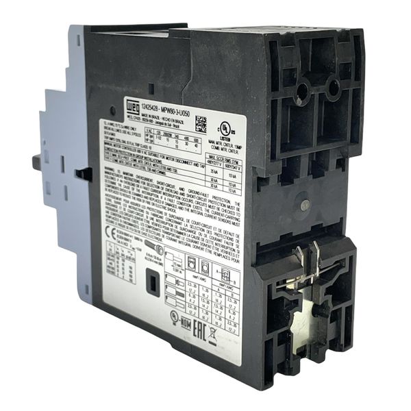 Disjuntor Motor Weg 80A MPW80-3-U075 Faixa Ajustável 55-75A