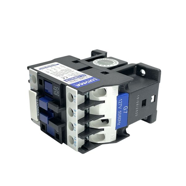 Contator Tripolar Lukma 12A 110Vca 1NA CJX21210 50/60Hz